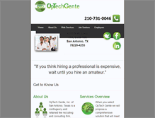 Tablet Screenshot of optechgente.com
